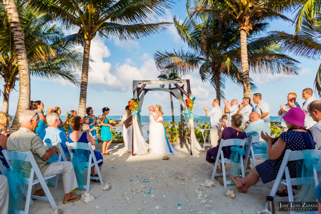 Kevin & Mandy - Blue Dolphin Vacation House Wedding - Ambergris Caye, Belize (68)