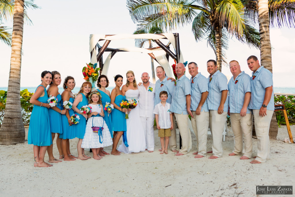 Kevin & Mandy - Blue Dolphin Vacation House Wedding - Ambergris Caye, Belize (51)