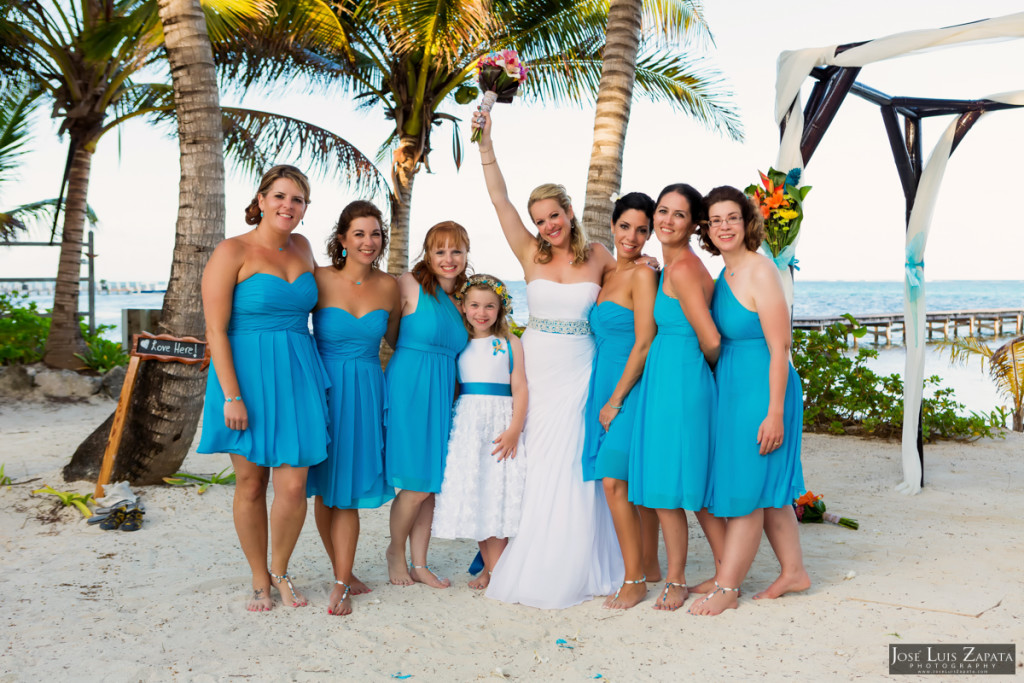 Kevin & Mandy - Blue Dolphin Vacation House Wedding - Ambergris Caye, Belize (48)