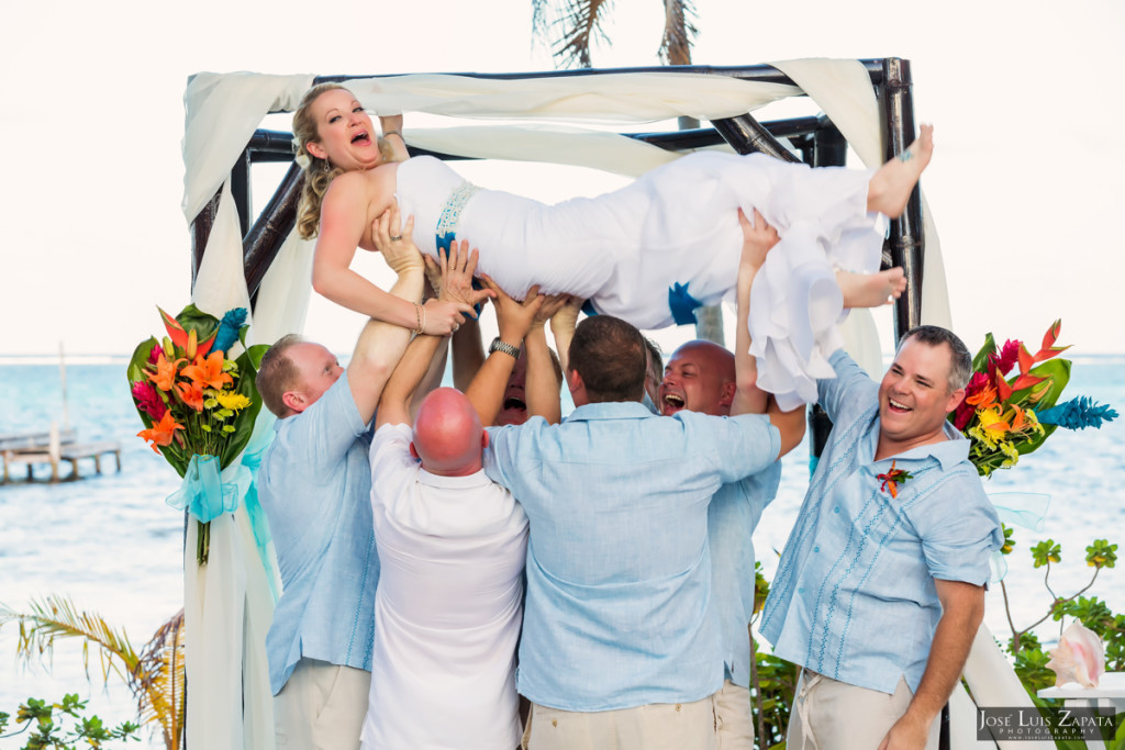 Kevin & Mandy - Blue Dolphin Vacation House Wedding - Ambergris Caye, Belize (46)