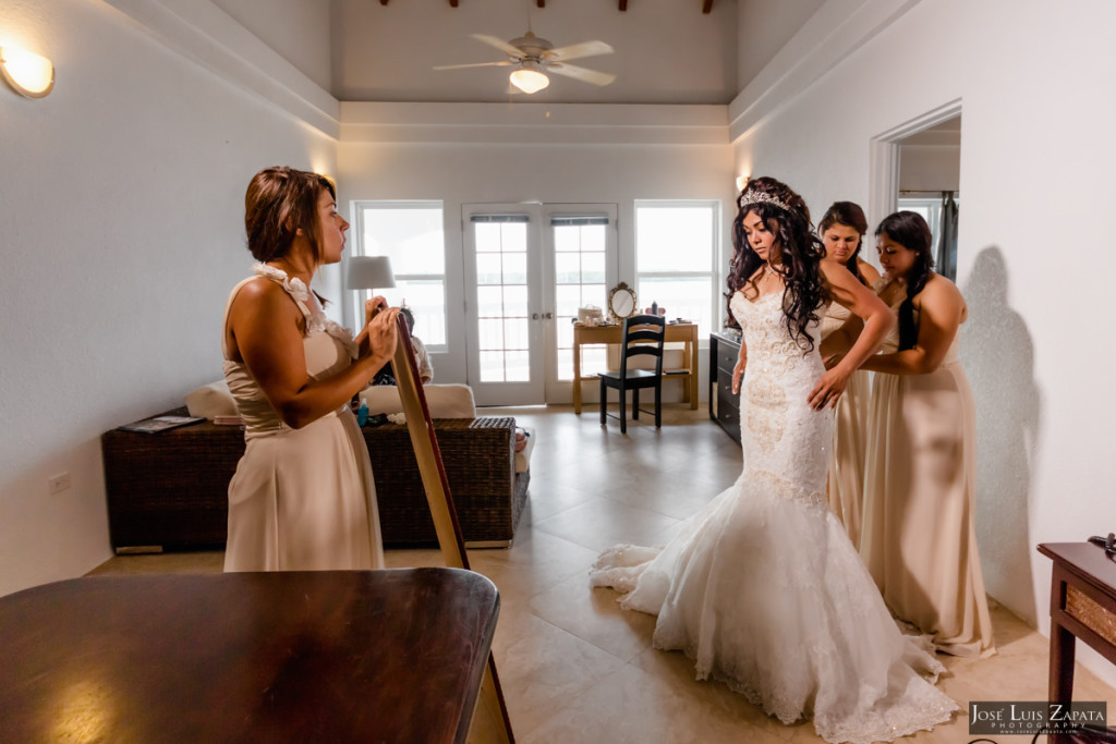 Paul & Venessa - Placencia Belize Wedding - Belize Ocean Club - Luxury Wedding