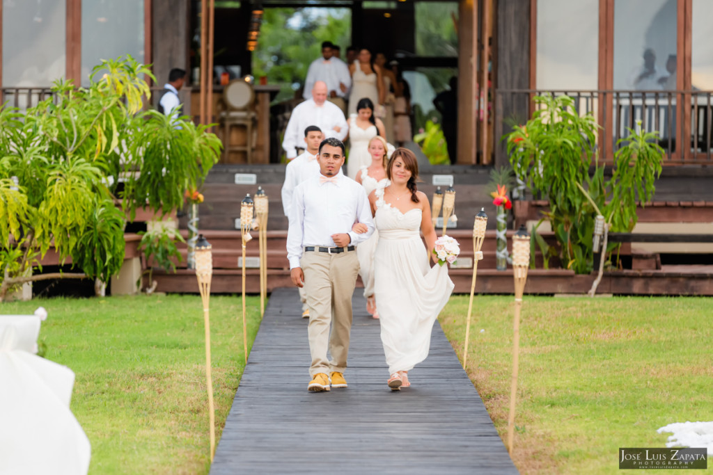 Paul & Venessa - Placencia Belize Wedding - Belize Ocean Club - Luxury Wedding