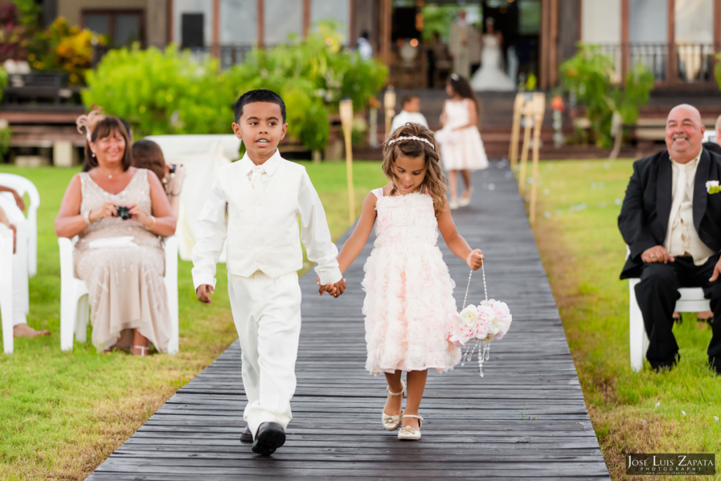 Paul & Venessa - Placencia Belize Wedding - Belize Ocean Club - Luxury Wedding