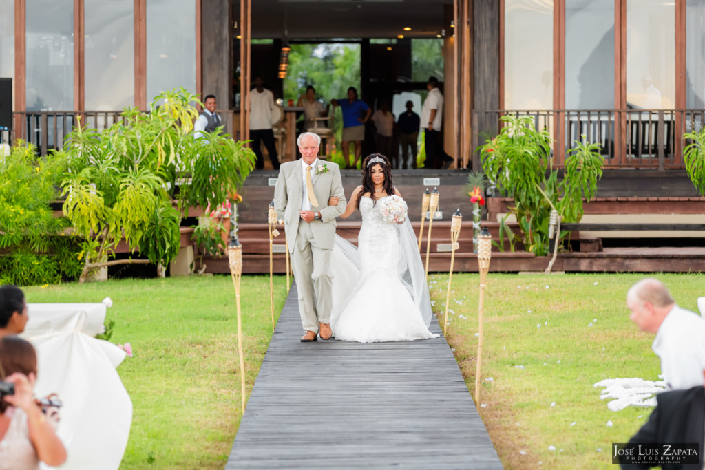 Paul & Venessa - Placencia Belize Wedding - Belize Ocean Club - Luxury Wedding