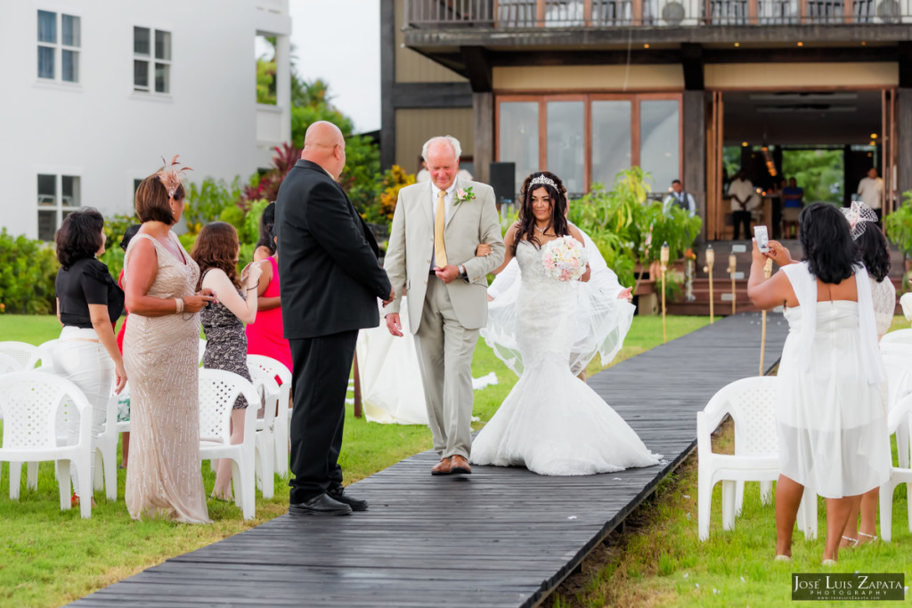 Paul & Venessa - Placencia Belize Wedding - Belize Ocean Club - Luxury Wedding