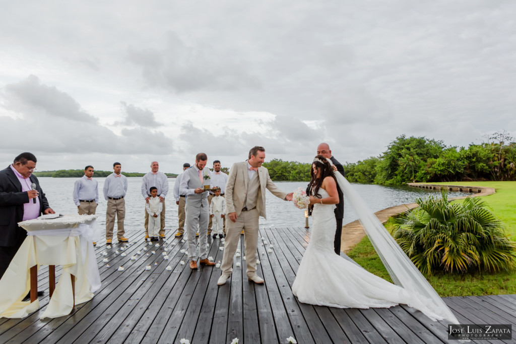 Paul & Venessa - Placencia Belize Wedding - Belize Ocean Club - Luxury Wedding