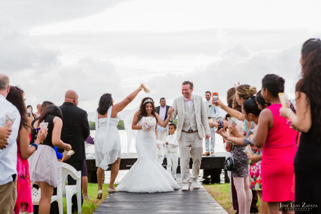 Paul & Venessa - Placencia Belize Wedding - Belize Ocean Club - Luxury Wedding