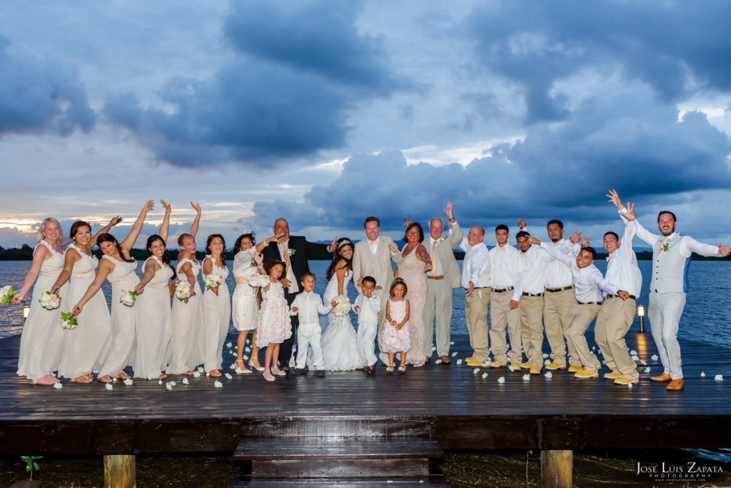 Paul & Venessa - Placencia Belize Wedding - Belize Ocean Club - Luxury Wedding