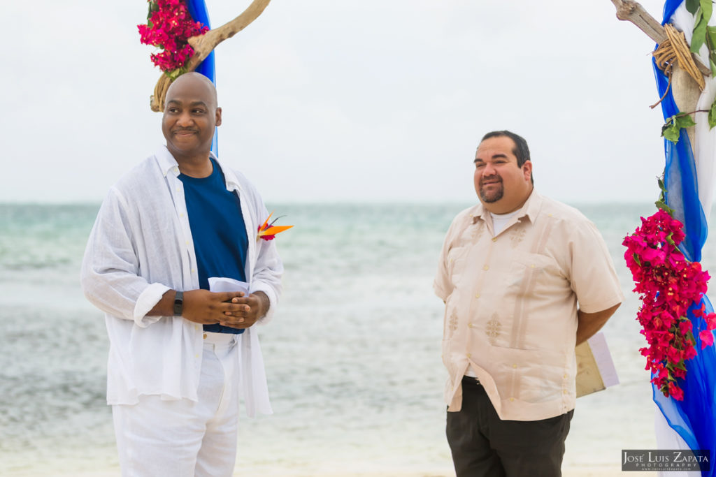 Intimate Coco Beach Belize Wedding - Sandy Point Weddings - Jose Luis Zapata Photography