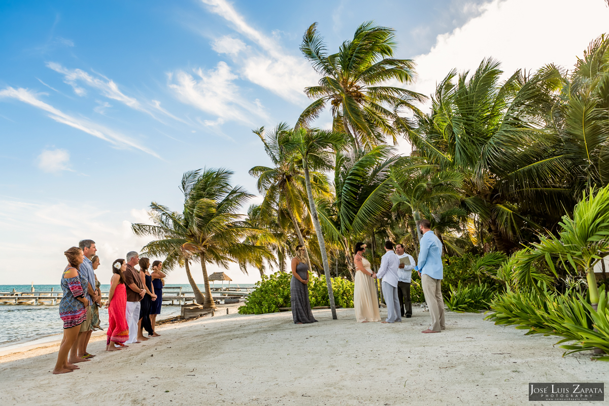 San Pedro Belize, Beach Wedding