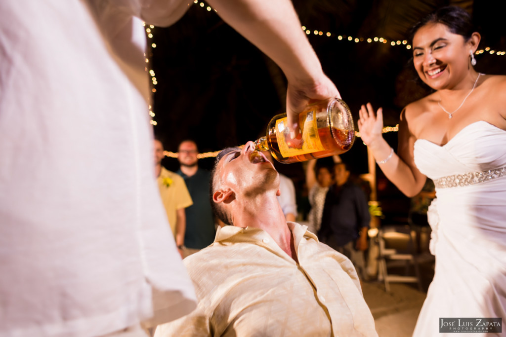 Jeff & Haidy - Ramon's Village Resort, San Pedro Belize Wedding