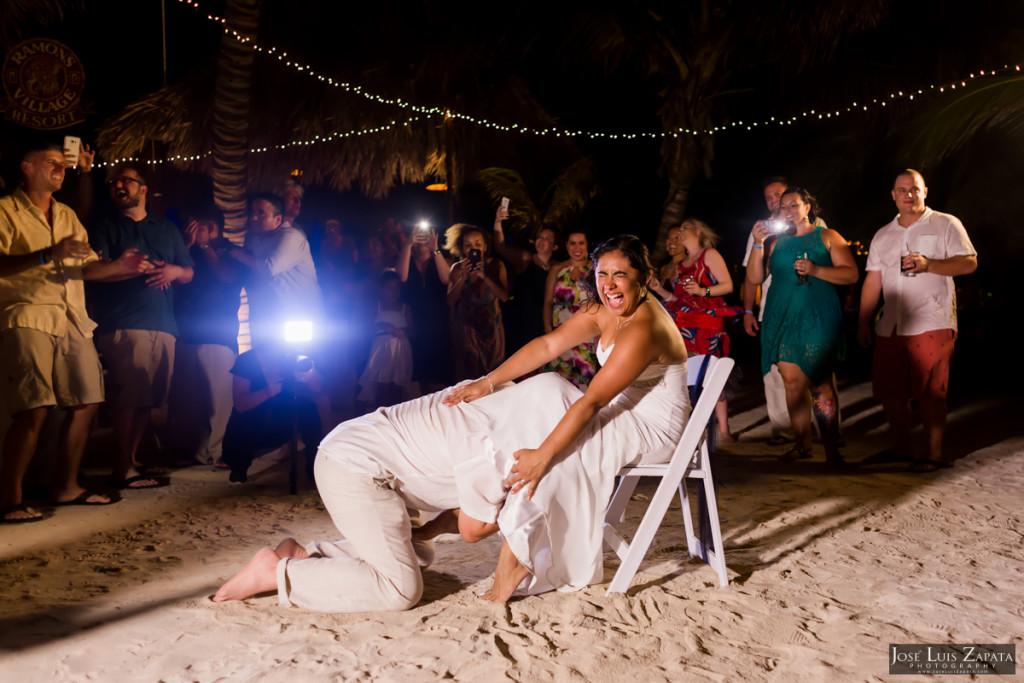 Jeff & Haidy - Ramon's Village Resort, San Pedro Belize Wedding