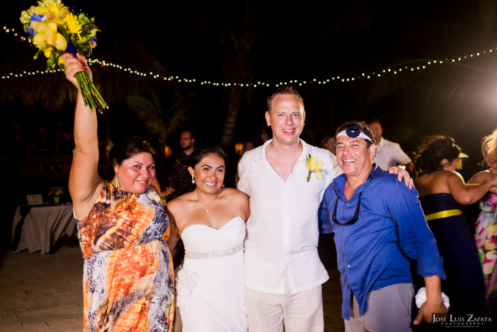 Jeff & Haidy - Ramon's Village Resort, San Pedro Belize Wedding