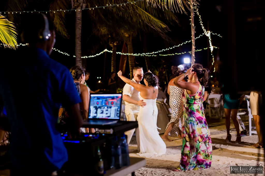 Jeff & Haidy - Ramon's Village Resort, San Pedro Belize Wedding