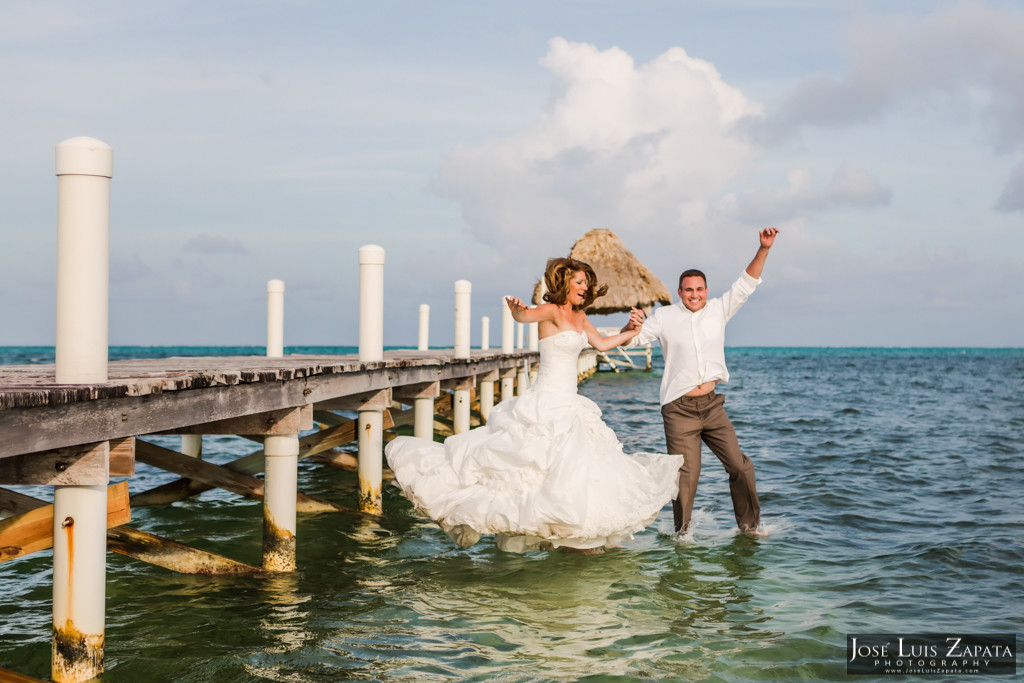 Mike & Jaclyn Wedding Photos - San Pedro Belize (27)