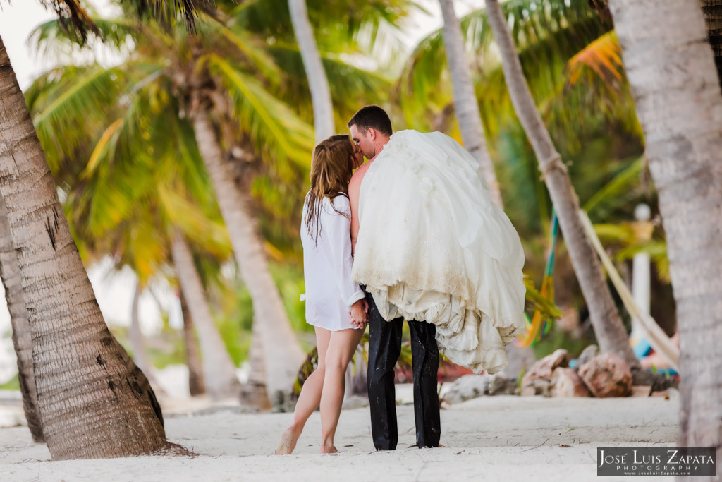 Mike & Jaclyn Wedding Photos - San Pedro Belize (1)