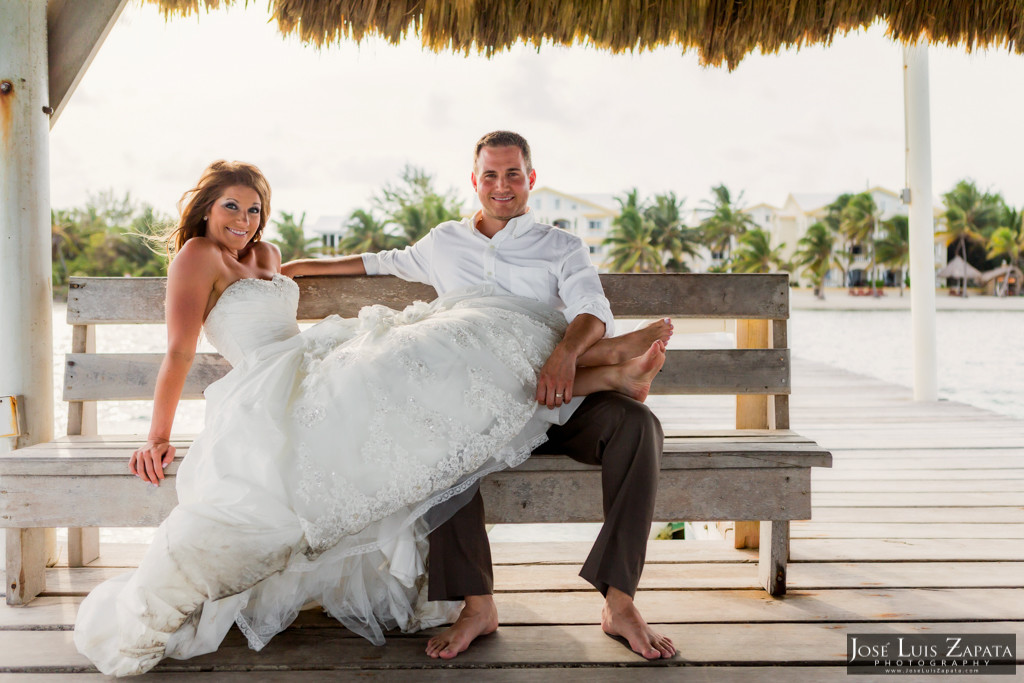 Mike & Jaclyn Wedding Photos - San Pedro Belize (30)