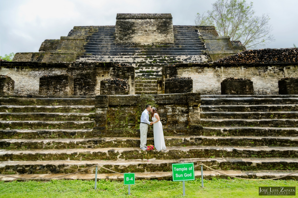 Tony & Cynthia - Altun Ha Mayan Ruin Belize Wedding