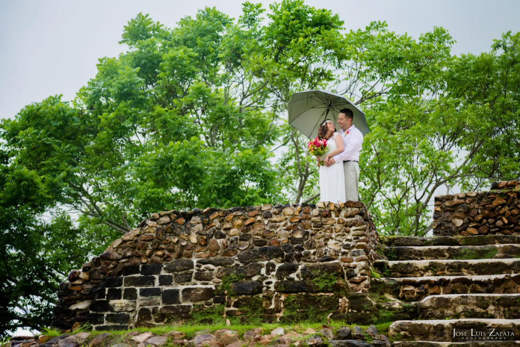 Tony & Cynthia - Altun Ha Mayan Ruin Belize Wedding