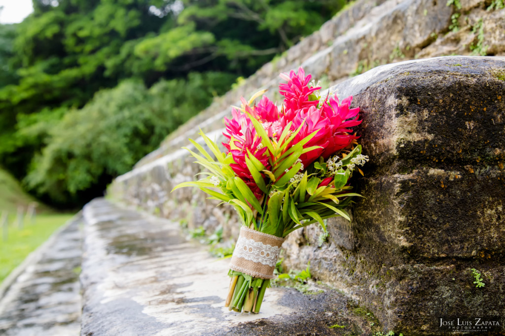 Tony & Cynthia - Altun Ha Mayan Ruin Belize Wedding