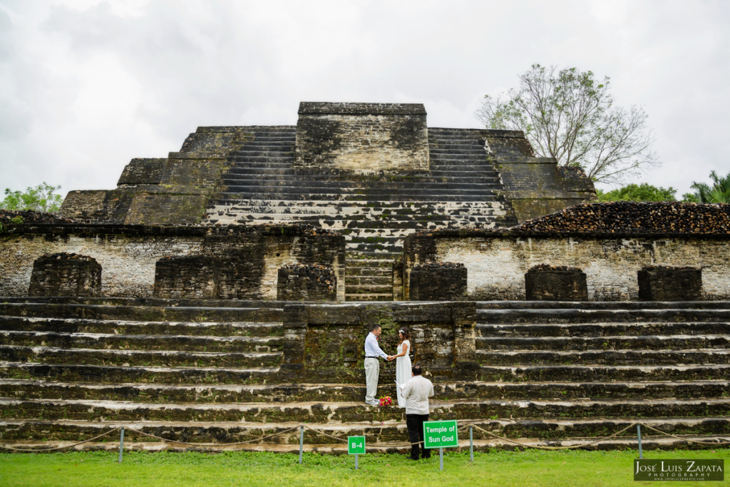 Tony & Cynthia - Altun Ha Mayan Ruin Belize Wedding