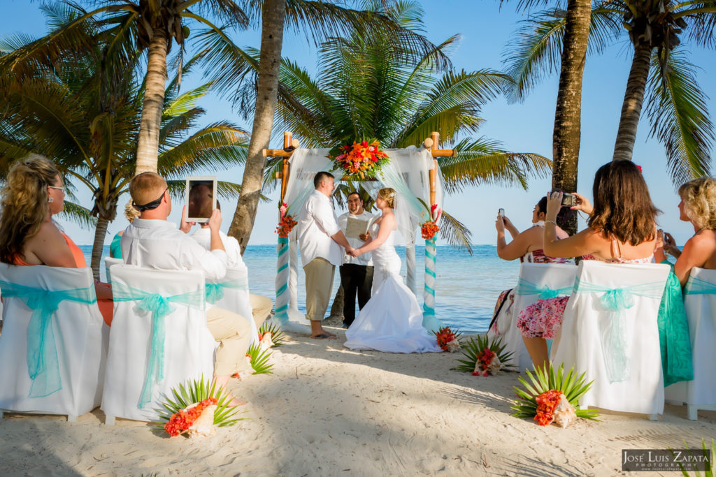 Intimate Wedding Belize - Belizean Shores Ambergris Caye Resort