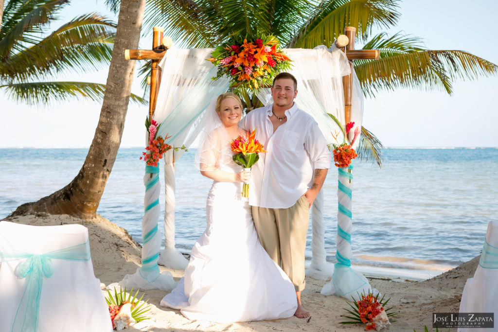 Intimate Wedding Belize - Belizean Shores Ambergris Caye Resort