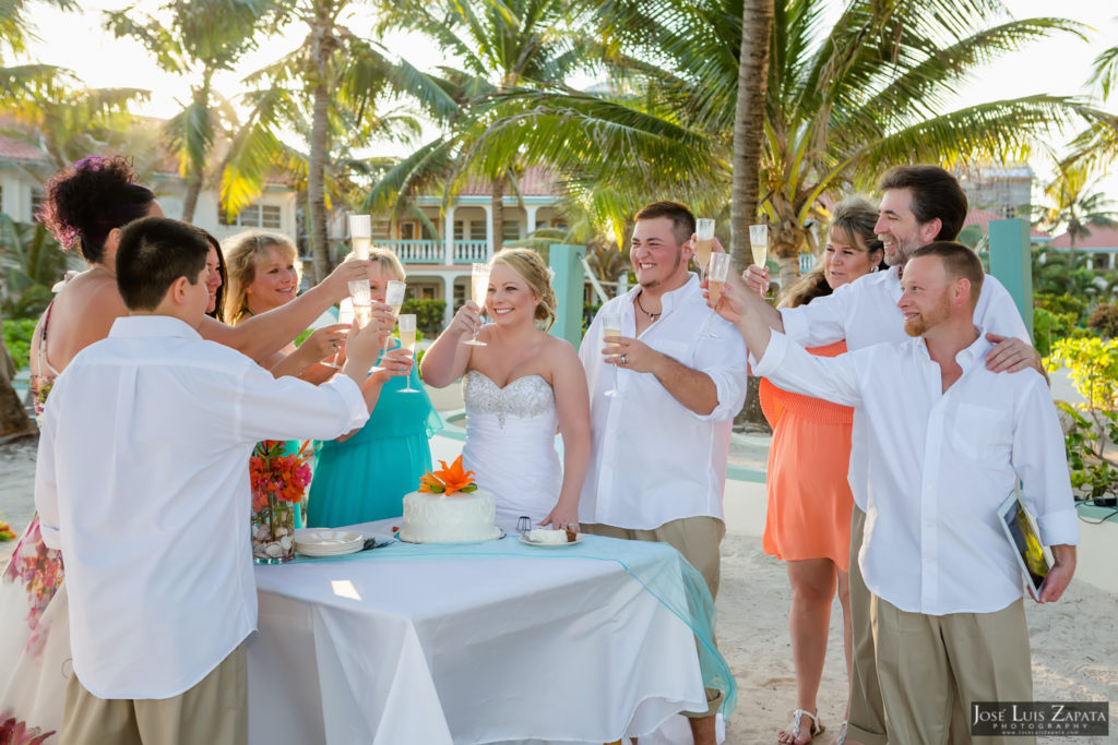 Intimate Wedding Belize - Belizean Shores Ambergris Caye Resort