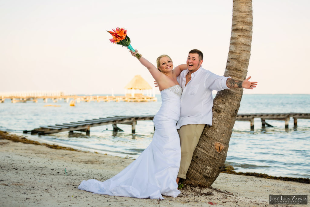 Intimate Wedding Belize - Belizean Shores Ambergris Caye Resort