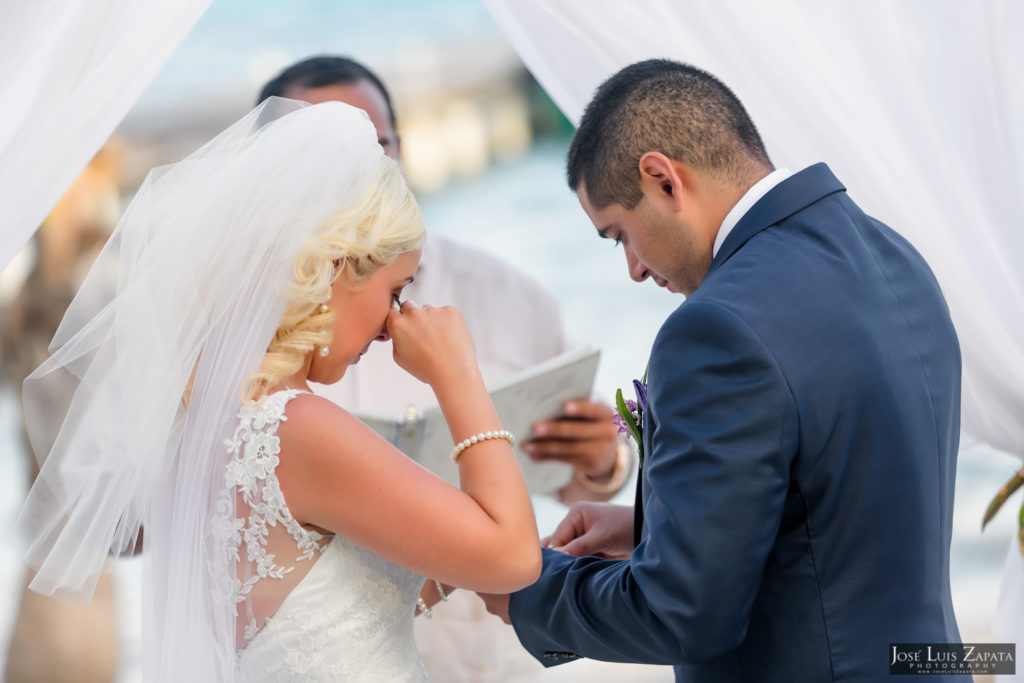 Private Beach Wedding Belize | Diamond Reed Villas | Ambergris Caye, Belize