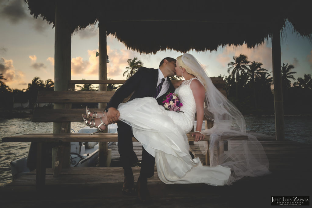 Private Beach Wedding Belize | Diamond Reed Villas | Ambergris Caye, Belize