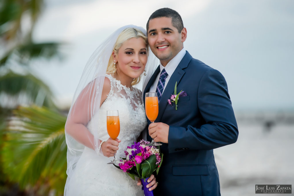 Private Beach Wedding Belize | Diamond Reed Villas | Ambergris Caye, Belize