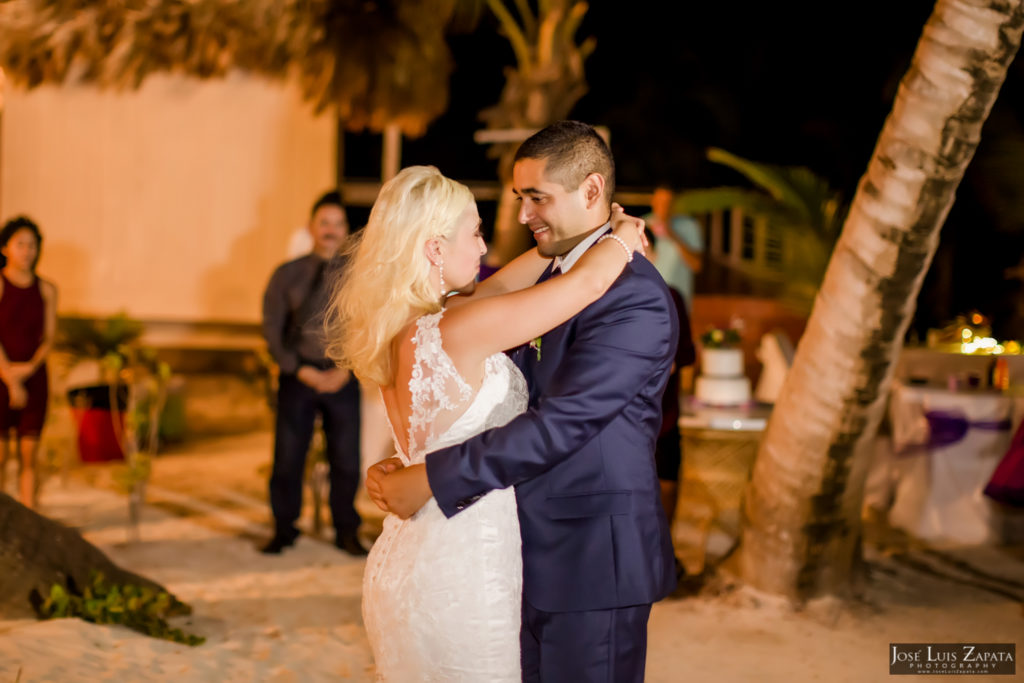 Private Beach Wedding Belize | Diamond Reed Villas | Ambergris Caye, Belize