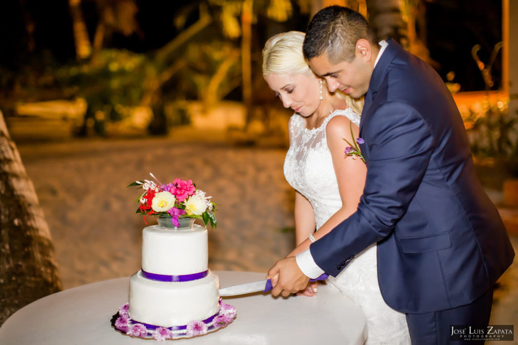 Private Beach Wedding Belize | Diamond Reed Villas | Ambergris Caye, Belize