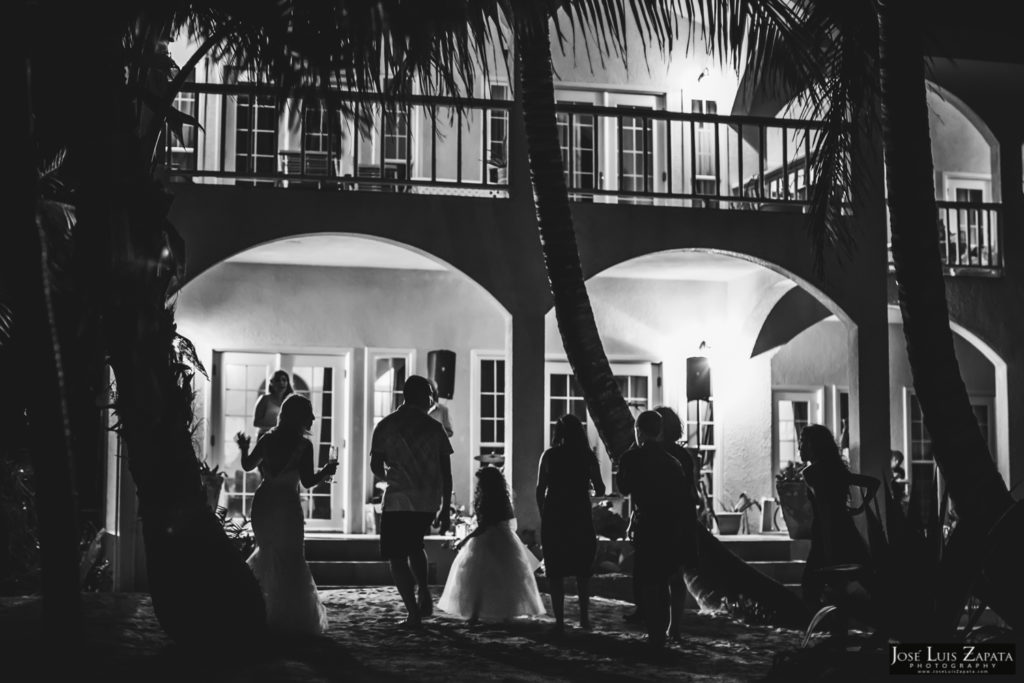 Private Beach Wedding Belize | Diamond Reed Villas | Ambergris Caye, Belize