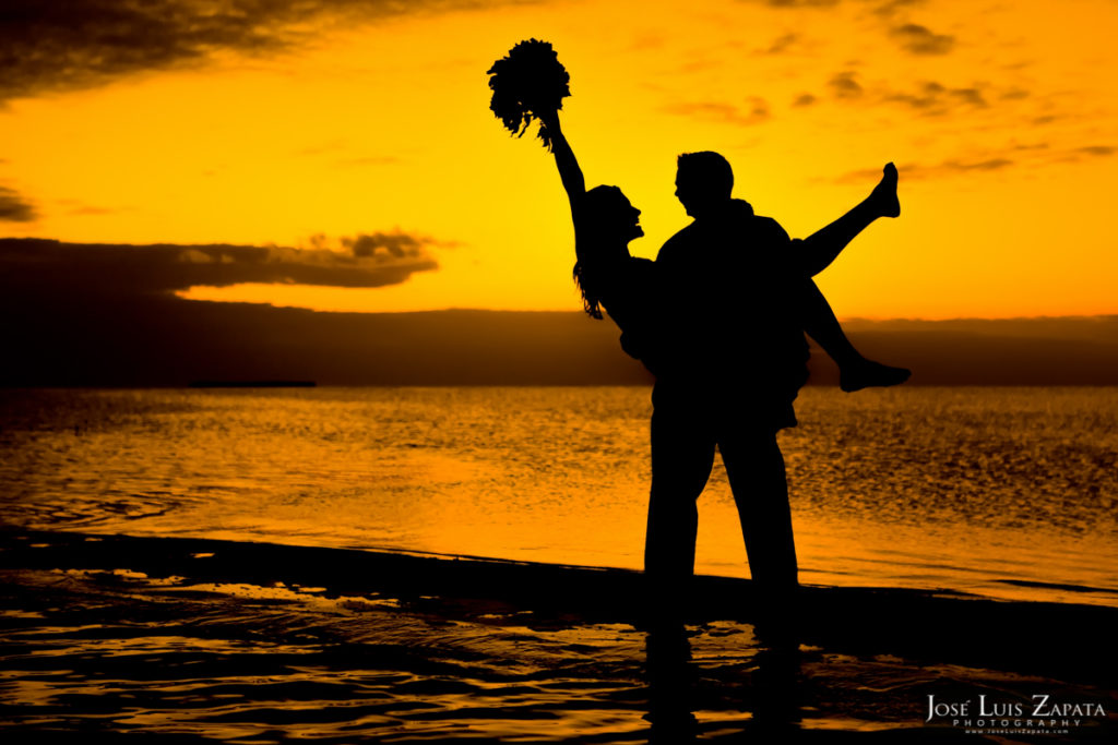 San Pedro Belize Weddings Sandbar Wedding Photographer Jose Luis Zapata Photography