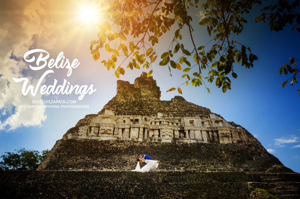 Jose Luis Zapata Photography - Award Winning Belize Photographer - Destination Wedding Photography - San Pedro Ambergris Caye - Ka'ana & Xunantunich Belize Maya Ruins Wedding Photographer