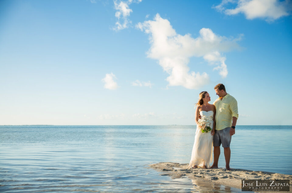 San Pedro Belize Weddings Sandbar Wedding Photographer Jose Luis Zapata Photography