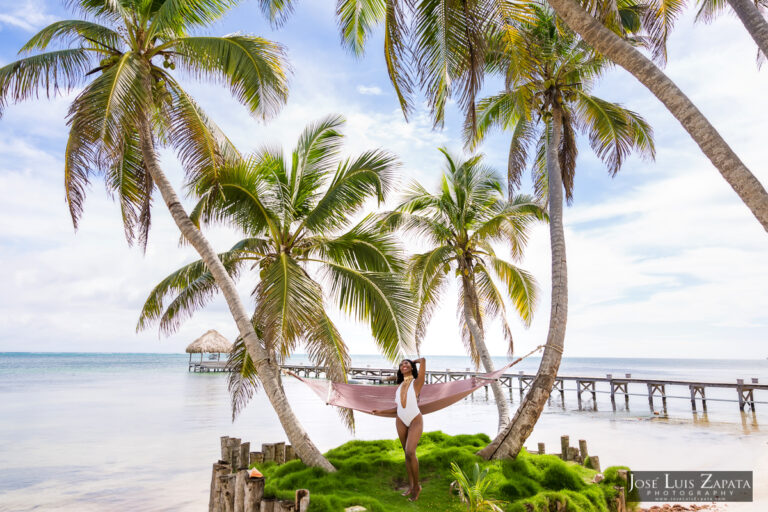 Model Photo Shoot San Pedro Ambergris Caye Belize